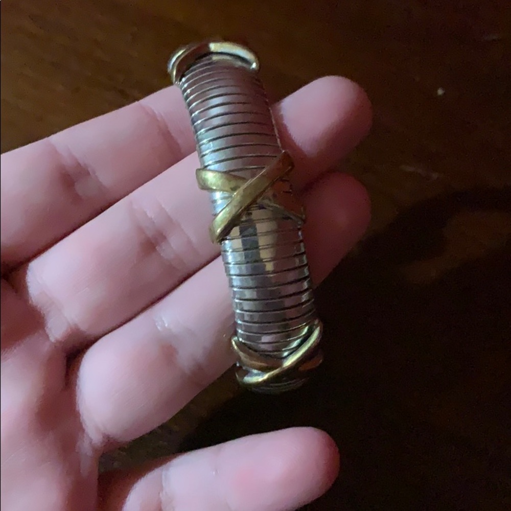 Sterling Silver 14k Gold Womans Cuff (From 1992)